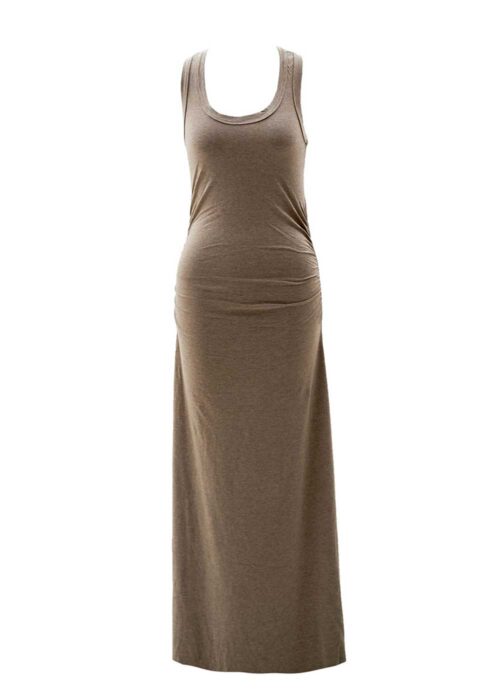 elektra maxi dress Electra Slinky Lace Maxi Dress / Ivory | MESHKI