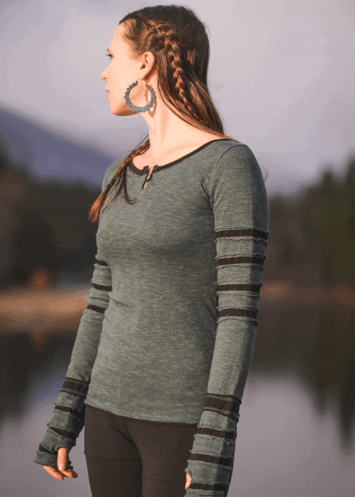 PSYLO Lampu Slub Sweater