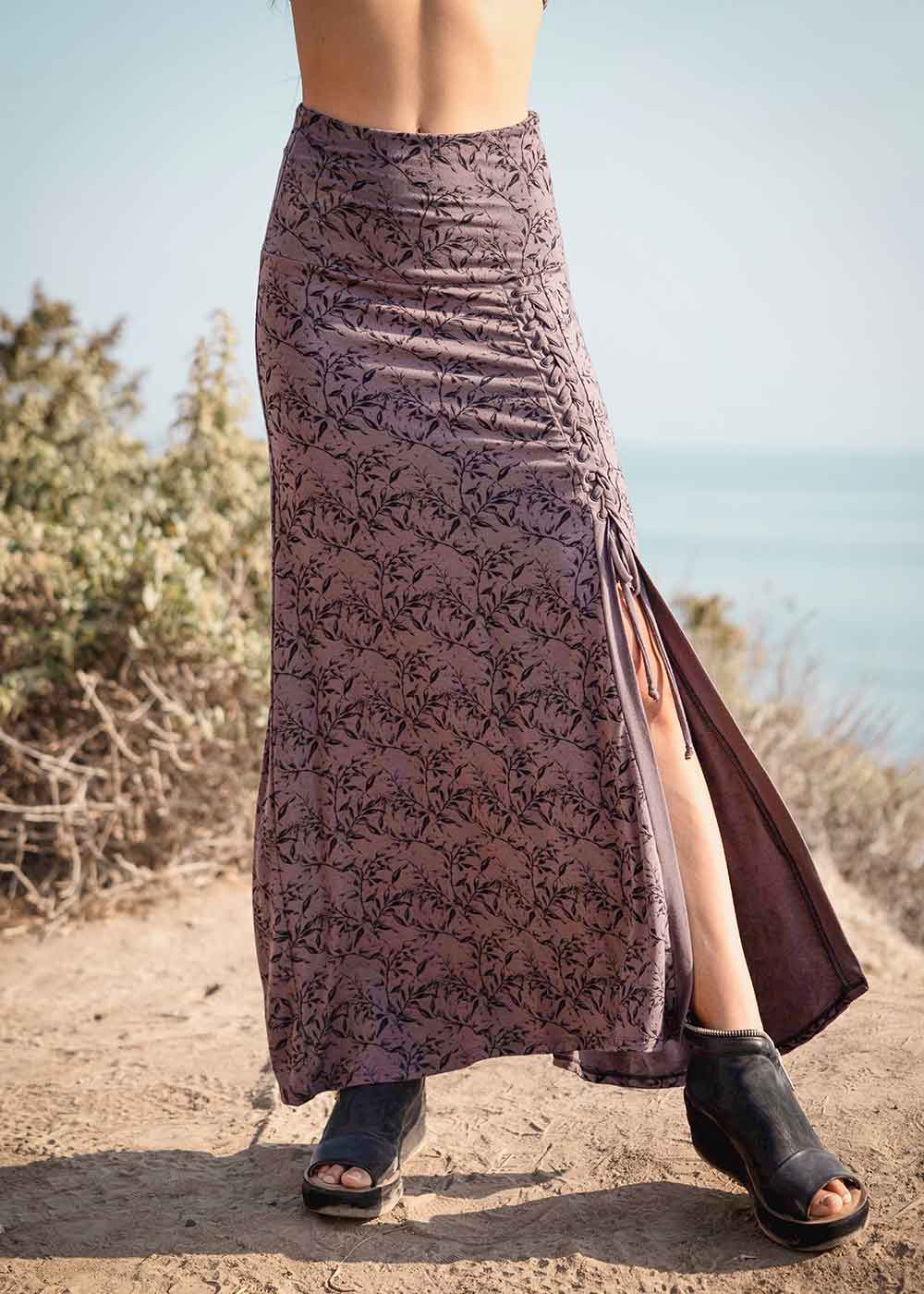 Primavera Maxi Skirt in Hemp by Nomads Hemp Wear