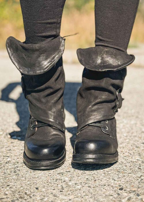 AS98 Saintec Boots Black - Nomads Hemp Wear