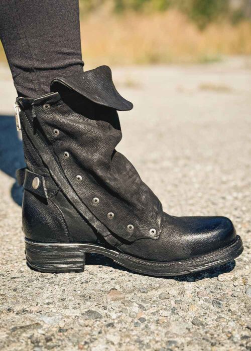 AS98 Saintec Boots Black - Nomads Hemp Wear
