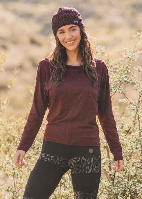 Organic Cotton and Bamboo Long Sleeve by Nomads Hemp Wear