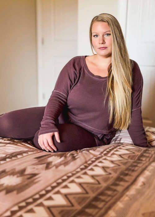 Aya Tee (waffle fabric)