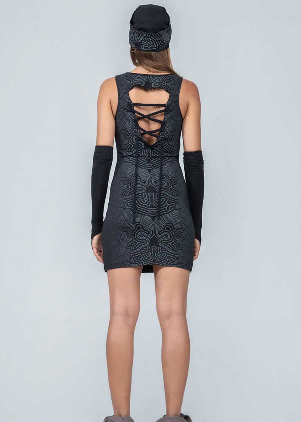 PSYLO Aya Mini Dress - Image 4