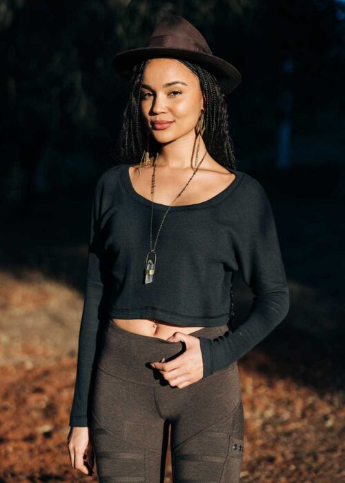 Aya Tee (waffle fabric)