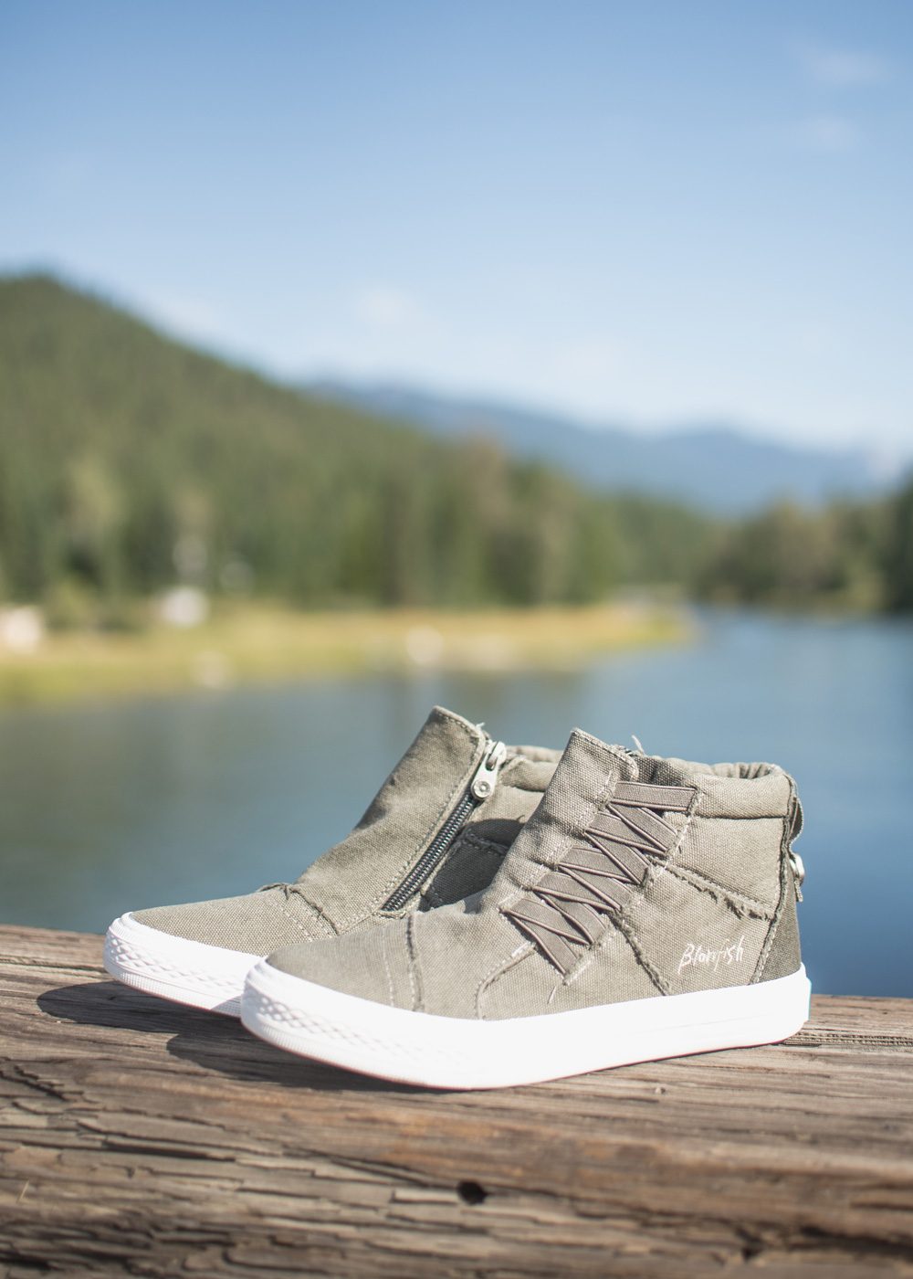 Blowfish Koala Slate Green Hightops