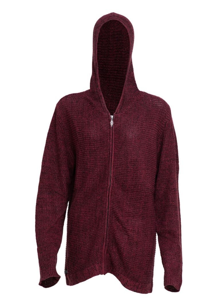Morpheus Men's Zipper Hoodie Hemp Knit Nomads Hemp Wear