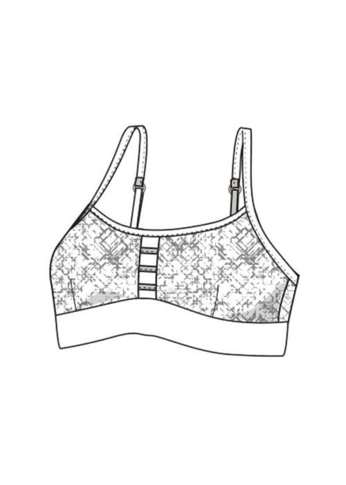 Pagoda Bra In Organic Cotton & Bamboo - Nomads Hemp Wear